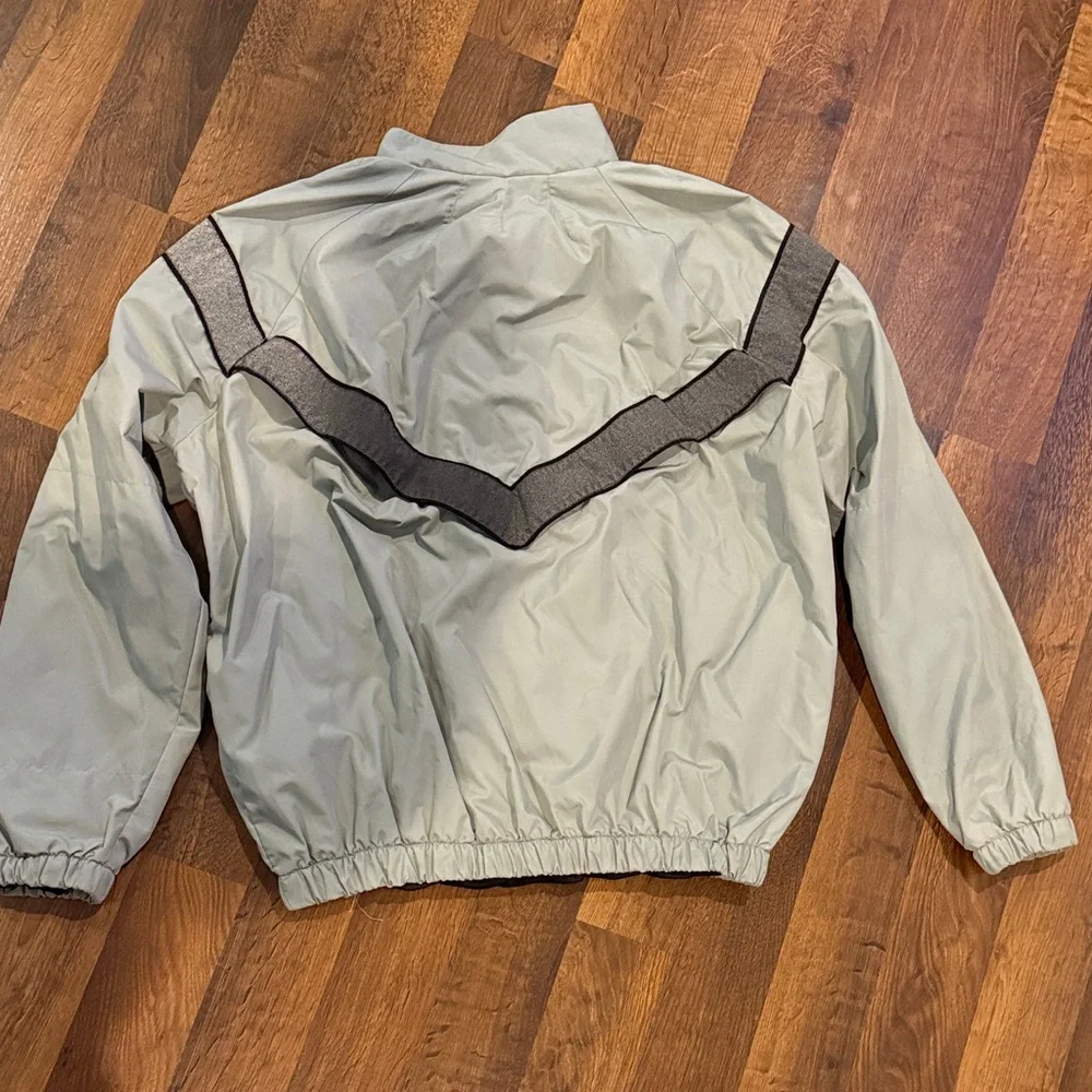 ARMY zip up jacket size MED